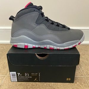Air Jordan Retro 10 “Rush Pink” size 7Y